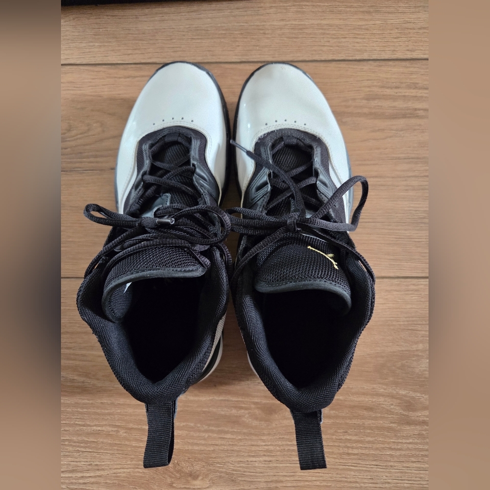 Jordan Stay Loyal 3 Black Metalic Gold White Athletic Men's Basketball Shoes - Picture 9 of 11